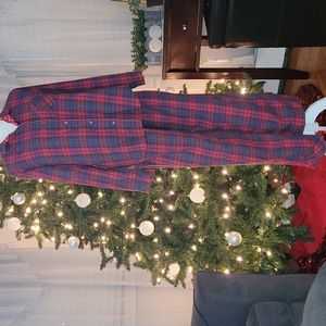 Victoria's Secret Plaid Pajama Set